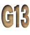 G１３